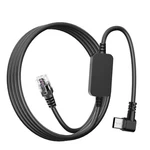 Syggders Usb-c Power Cord, Radar Detector Cable, RJ11-6.56FT, Black New. Price: $25.40.