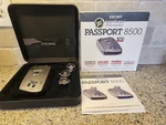 Escort Passport 8500 X50 Red Radar Detector Audio/visual Alerts Case Manual Used. Price: $49.99.