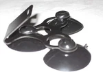 Cobra Radar Windshield Mount Bracket + 3 Blk Suction Cups For New. Price: $9.95.