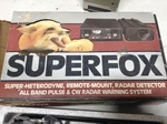New Fox Vixen Superheterodyne Radar Detector 60-3. Price: $40.00.