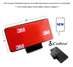 1 Nice Permanent Windshield Mount Bracket Good For The Cobra Radar Detectors New. Price: $8.90.