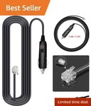 Long 11.5FT Power Cord For Radar Detectors Escort Beltronics Valentine New. Price: $13.29.