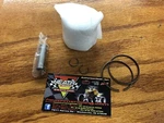 Cobra CX65 Piston Kit 44.5MM Size 65CC Ring Wrist Pin Cclip ECMU0184A New. Price: $110.08.