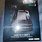 Escort Max 3 Radar Detector New. Price: $250.00.