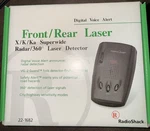 Radio Shack Laser Radar 360 Front Rear Detector X/k/ka Voice Alert 22-1682 New. Price: $32.00.