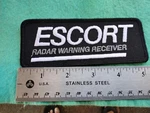 Escort Radar Warning System Service Dealer Uniform Patch Used. Price: $12.00.