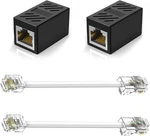 Telephone Line RJ45 To RJ11 Adapter, Jack Ethernet Cable... New. Price: $12.41.