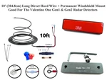 10' Long Direct Hard Wire+permanent Mount Good For V1 GEN1 &GEN2 Radar Detector New. Price: $24.90.