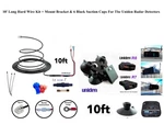 10' Long Hard Wire+mount Bracket & 6 Blk Suction Cups For Uniden Radar Detectors New. Price: $18.00.