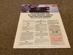 PTRBK4 Advert 13X11 The Escort Radar Warning System Used. Price: $16.10.