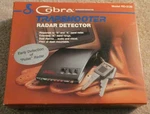 Cobra Trapshooter Pulse Radar Detector RD-3120 Original Box Never Used Complete. Price: $19.99.