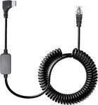 Hodeoo Usb RJ11 Coiled Radar Detector Power Cable,compatible 8-9 Feet New. Price: $31.25.