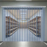 Kalwason 36 X 84 Plastic Vinyl Strip Door Width Height, Clear New. Price: $80.99.