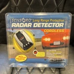 Sensoro Cordless Long Range Radar & Laser Detector 360 Coverage VG-2 New. Price: $199.00.