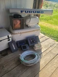 Furuno RSB-0070-065 Boat Marine Open Array Radar And Electronics Lot Used. Price: $2400.00.