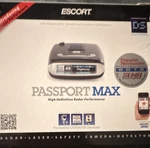 Escort Passport Max Radar Laser Detector Gps Camera Location Defender Database Used. Price: $200.00.