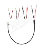Power Cord, Mtx Series, Patented, 15" Long, RJ-11, 2 Amp Inline Fuse With Milita New. Price: $46.99.