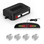 Ekylin Car Auto Vehicle Reverse Backup Radar 4 Sensors System, Silver New. Price: $28.99.