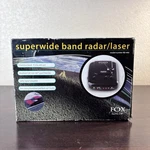Vtg Fox Electronics Superwide Band Radar/laser Detector Model RD-400 Nob Japan Open. Price: $119.95.