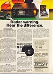 Escort Radio Warning Receiver "radar System Hear The Difference" 1983 Used. Price: $12.55.