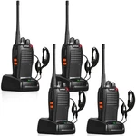 Pxton 777S Walkie Talkies Long Range For Adults Rechargeable With Black New. Price: $54.44.