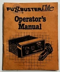 Vintage 1982 Fuzzbuster Elite Radar Detector Operator's Owner Guide Manual Used. Price: $12.91.