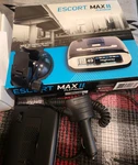 Escort Max Ii Platinum Radar/laser Detector Gps, Mount, 12V Smartcord, Case Used. Price: $172.75.