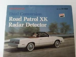Manual Radio Shack Micronta 22-1608 Road Patrol Dual Band Xk Radar DETECTOR(D8) Acceptable. Price: $18.00.