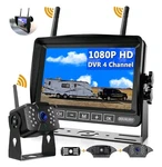 Rv Backup Camera Wireless Douxury IP69 Waterproof 170 Wide View Angle Hd 1080P New. Price: $99.99.