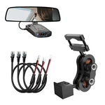 Radar Detector Mount,rearview Mirror Rod Mounting Bracket+rearview Mirr... New. Price: $53.55.