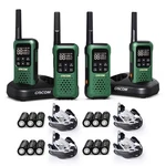 Gocom G9 Waterproof Walkie Talkie For Adult Long Range, Floating GREEN-4PACK New. Price: $213.94.