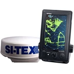 Si-tex T-760 Compact Color Radar W/4KW 18" Dome 7" Touchscreen 10M Cable Array Used. Price: $1499.99.
