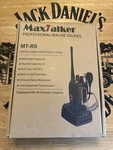 Maxtalker MT-8S Walkie Talkie 2 Pack Long Range Uhf Handheld Two Way Radio Black Open. Price: $39.00.