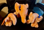 60'S Cbc Columbia Biscuit Company Girl Scout 3 Pink Elephant Plush Sales Prize Used. Price: $26.88.
