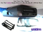 Nice Sun Visor Clip Mount For The Uniden Radar Detectors R1, R3, R4, Dfr & More. New. Price: $10.90.