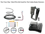 Nice Visor Clip + Hard Wire Kit Good For The Uniden Radar Detectors Recent Model New. Price: $29.50.