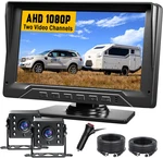 Dual Rv Backup Camera Plug And Play, 7'' For Truck Trailer, No Del New. Price: $119.48.