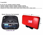 One Nice Permanent Windshield Mount For Uniden R1, 2, 3, 4 & More Radar Detector New. Price: $8.90.